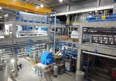 山鷹國際(廣東、浙江、華中三個基地)i-CTMP 生產(chǎn)線成功運行